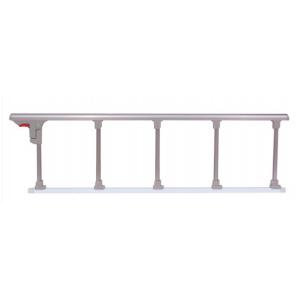 China Aluminum Alloy Hospital Bed Side Rail Hospital Bed Guard Rails Collapsible Bed Rail supplier