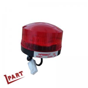 Red Strobe LED Forklift Lights DC AC 24V For Warning
