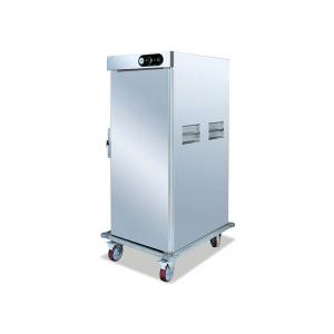 China Stainless Steel Mobile Singe Door Electric Food Warmer Cabinet 11 Racks supplier