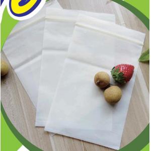 China Safe Biodegradable Ziplock Bags Embossing Surface Handling 12cm X 17cm Size wholesale