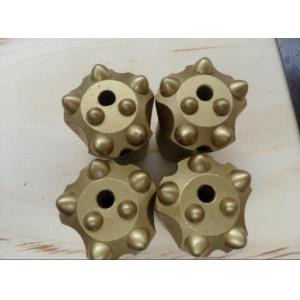 China 1 1/4&quot; Rock Drilling Tools , Tapered Tungsten Carbide Button Bits wholesale