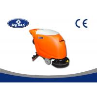 China 550W Suction Motor Hand Held Floor Scrubber Machine Linetex Rubble Blade on sale