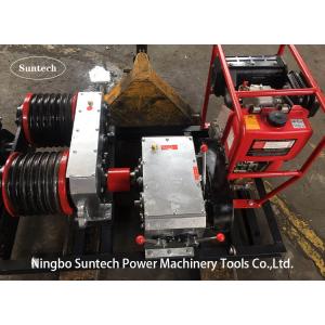 China 5 Ton Double Capstan Cable Winch Puller With Honda GX390 Engine 13HP supplier