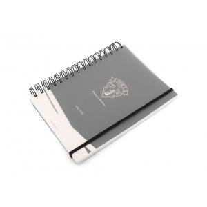 China A5 Plastic Matte Soft Cover Notebook Journal / Diary With Spiral Binding supplier