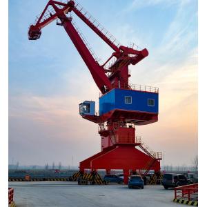 China 60 Ton Lattice Boom Harbour Portal Crane Cabin Control Compact Frame wholesale
