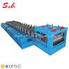 China Meal Storage Steel Silo Roll Forming Machine With Bending Chrome Treatment wholesale