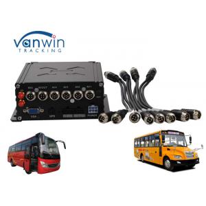 China 4G 1080P Wifi GPS CCTV H265 8 Channel Dvr for Car with fuel sensor supplier