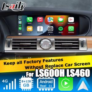 China Lexus LS460L LS600hL android 11 carplay video interface base on Qualcomm 8+128GB supplier