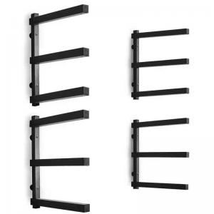 6 Levels Wall Mounted Steel Storage Rack for Lumber Skis and Pipes Storage Holders Racks