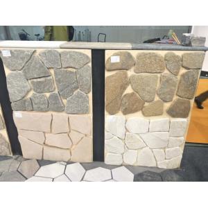 China Rustic Quartzite Random Flagstone,Irregular Flagstones,Crazy Stone,Random Stone Wall wholesale