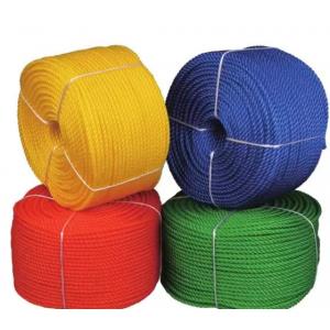 3 Strand Rope Fish Cage Net Industrial Plain PP Polypropolene Rope All Purpose 3 Ply Twist Nylon Rope