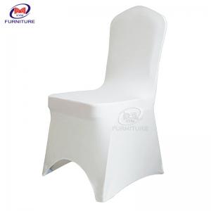 Banquet Dining Stretch Covers And Sashes White Spandex Chair Covers in bulk