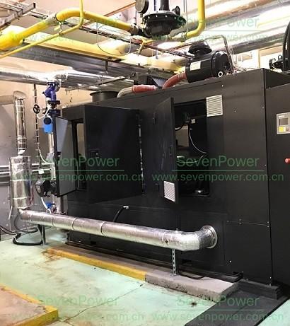 3 Phase 180KW Natural Gas CHP Combined Heat Power With Heat Recovery System