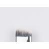 China High Quality Small Flat Angled Makeup Brow Brush With Wood Handle wholesale