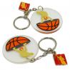 China Festival Fashion Design Custom Imprinted Promotional Items Silicone Souvenir Keychain wholesale