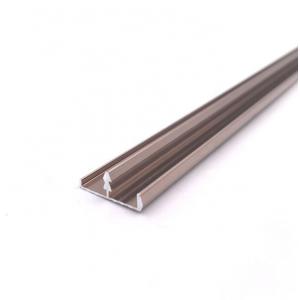 16.3mm T Shape aluminium square edge trim Polishing Moulding Profiles