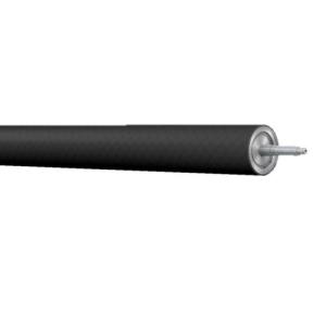 China Bopp Line Carbon Fiber Contact Roller with T800 Material Black Color and Dynamic Balancing G2.5 for Winding supplier