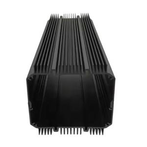 China Custom CNC Machining AL6063 AL6061 Aluminum Heat Sink Extrusion Extrude Anodizing wholesale