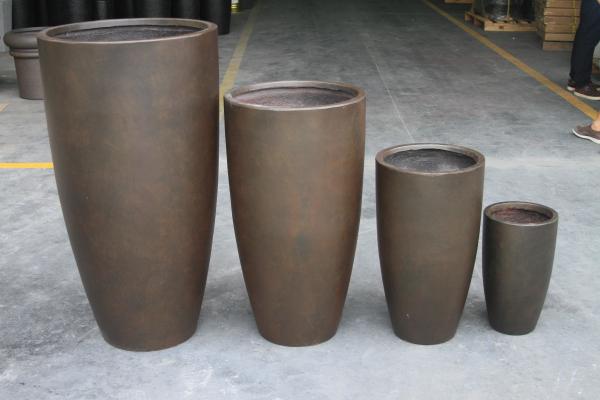 Factory Hot sales light weight waterproof durable outdoor concrete planter pots
