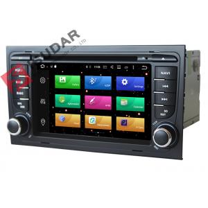 Octa Core 64bit Processor 2 Din Car Dvd Player Audi A4 Head Unit Supports 4K Video