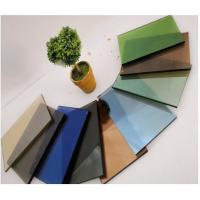 China 2mm~19mm Tinted Tempered Glass Decorative Tinted Float Glass on sale