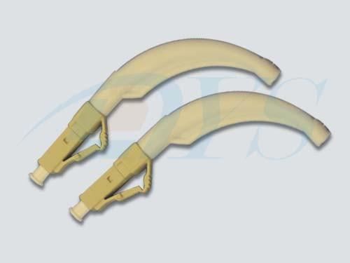 Low Insertion Loss Value LC Multimode Optical Fiber Connectors With 90 Degree