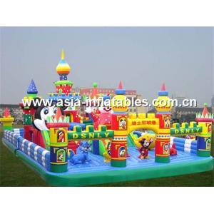 Hot Selling Inflatable Funcity, Inflatable Fun City For Kids Trampoline Park Games