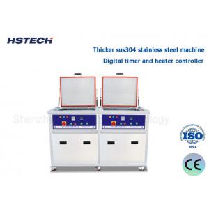 AC380V 77L SUS Stainless Steel 3000W Heating Power Ultrasonic Cleaning Machine HS-2030H
