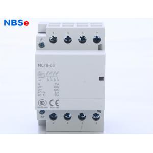 China NBSe NCT 8 AC Electrical Magnetic Contactor Din Rail Normally Open For Household supplier