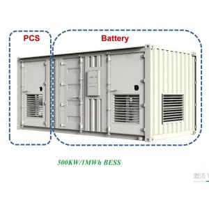 1000KWH Solar Storage Battery System 1MWH BESS Hybrid 20ft Battery Storage Container