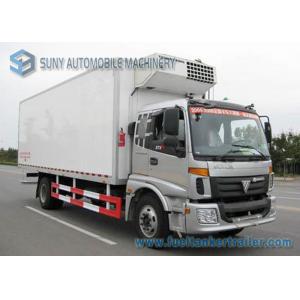 China Tianjin Lovol Engine Refrigerator Van Truck 160 Hp 4x2 refridgerator truck FOTON - Auman 15 T supplier