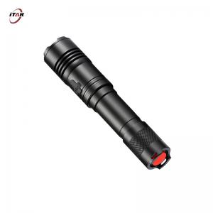 China White LED Laser Flashlight ,  Aluminum Alloy Portable LED Torch Rechargeable supplier