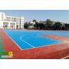 Badminton Sports Court Surface Tiles Outdoor Gym Flooring Against Cigarette