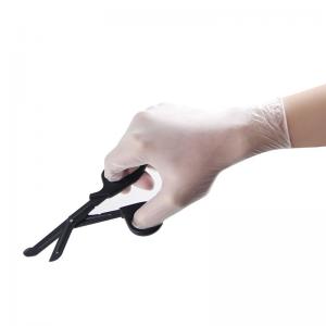Nitrile Disposable Protective Gloves / Shield Disposable Gloves S/M/L/XL