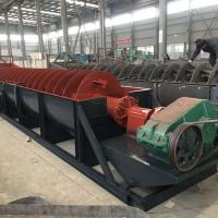 China 915mm Spiral Screw Sand Washer 11kw River Sand Classifying on sale