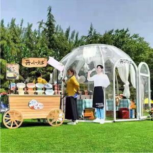China Custom Clear Plastic Bubble Tent Aluminium Picnic Bubble Tent supplier