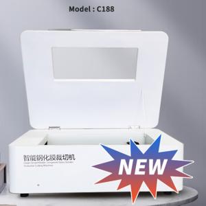 China Screen Guard Cutter Custom Mobile Skin Design Software Tempered Glass Custom Die Cut Sticker Machine supplier