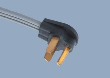 UL CUL CSA Approved 30A 250V Heavy Duty Range NEMA 10-30P Electric Angle Plug