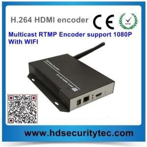 China De HDMI última HD ayuda video 1080P del codificador del multicast RTMP del codificador H.264 con WIFI supplier