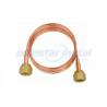 China Refrigeration Capillary Tube Fittings Straight Tap Connector Copper Tube Diameter 1/8&quot; wholesale