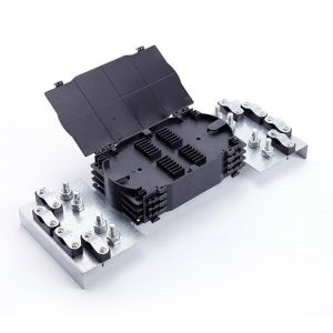 China Matériau PC ABS 48 cœurs boîtier en fibre optique 4 en 4 sortie type horizontal avec dimensions 420x150x180mm wholesale