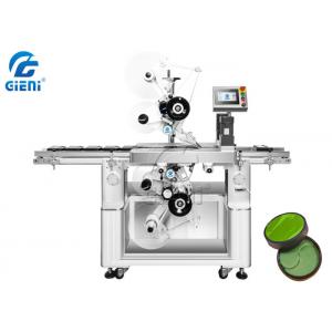 China SUS304 Automatic Round Bottle Two Side Labeling Machine Side Editing wholesale