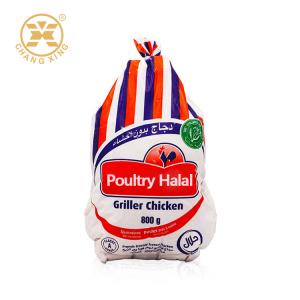 PE OPP 900g 1200g Frozen Food Packaging Bag Plastic Pouch For Packing Turkey Chicken