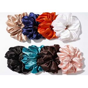 Instagram large scrunchie smooth satin French elegant circle cloth circle Korean Internet celebrity rubber band