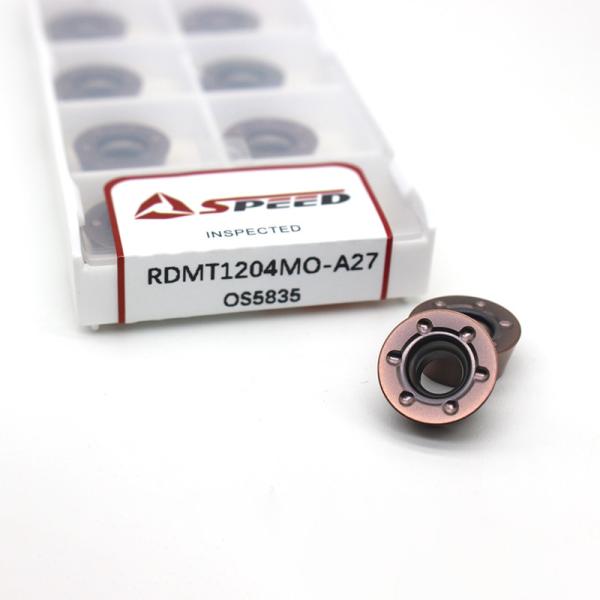 High Feed Carbide Milling Insert Cnc Tungsten Durable Cutting
