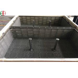 China 1.4849 Heat Treatment Furnace Wire Mesh Basket Iron Forging Furnace Trays And Baskets EB3197 supplier