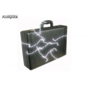 Black 30KV Electronic Shocking Briefcase Self Defense Suitcase With Remote Control