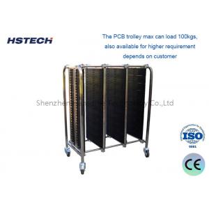ESD 350mm/460mm PCB Handling Storage Trolley