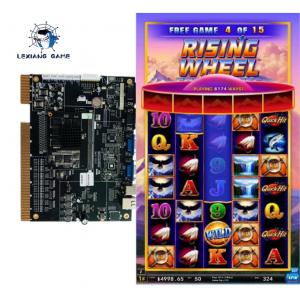 Eagle'S Peak-2 Video Games Slot Machine Board Plastic Table With Curved LCD Screen