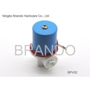 China 36V DC Feed Water Cylinder Blue Cap Quick Connector Solenoid Valve for RO System PARTS supplier